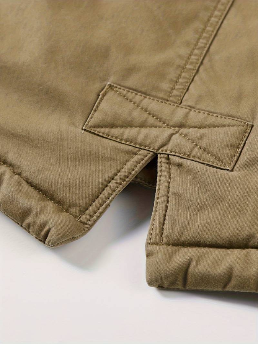 giacca in pile con cappuccio