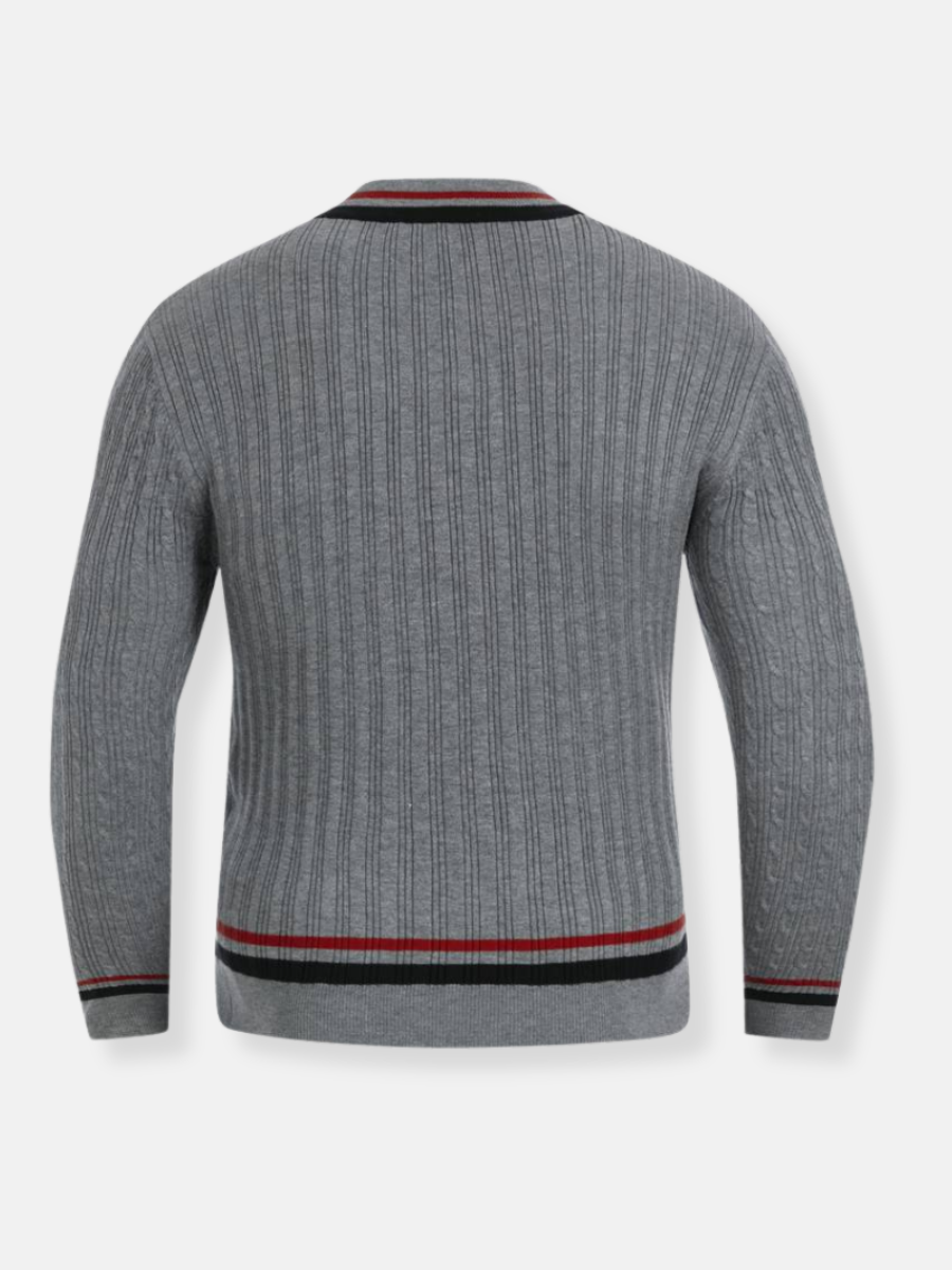 maglione classico lavorato a maglia