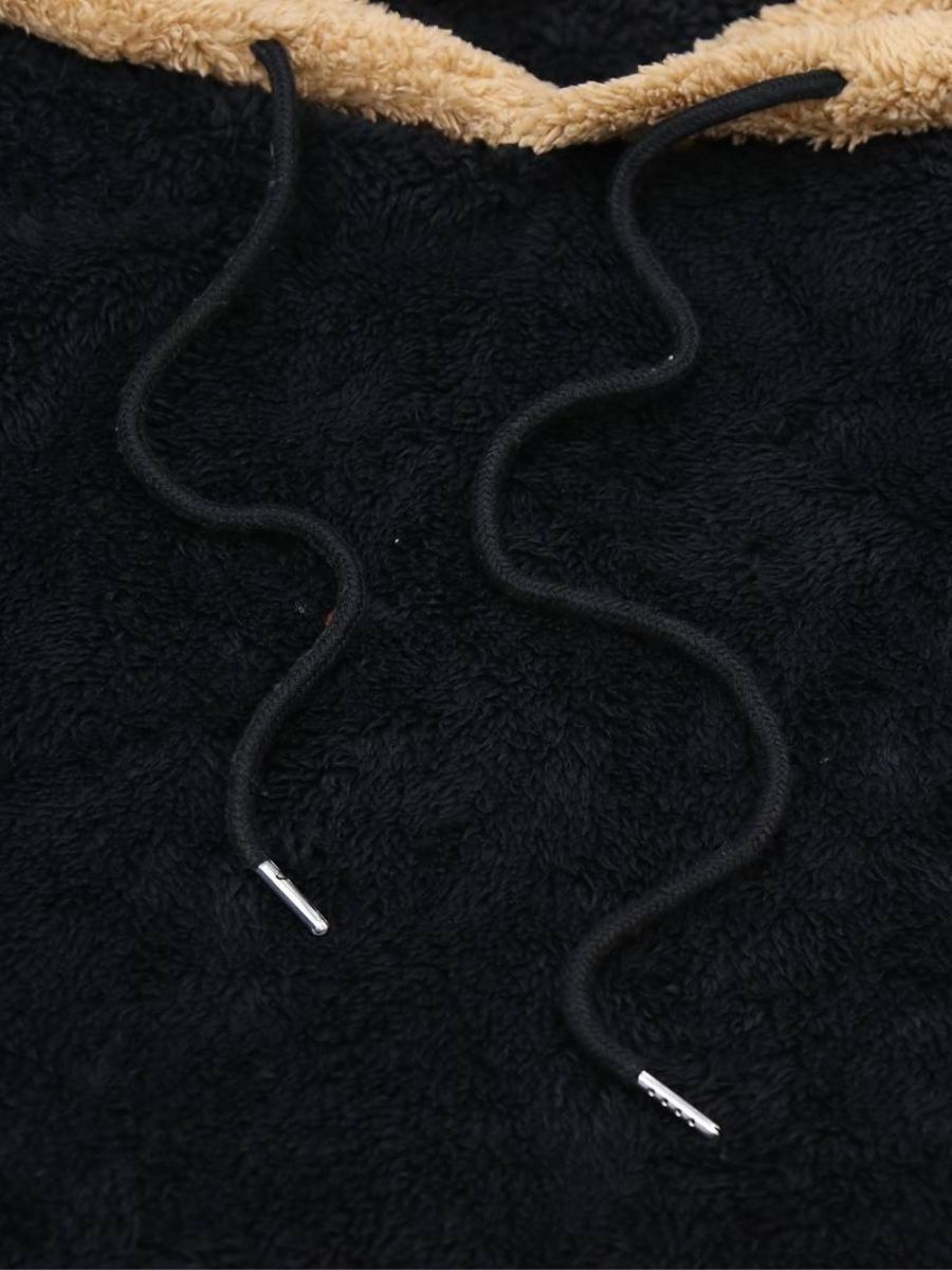 soffice felpa con cappuccio e pantaloni della tuta