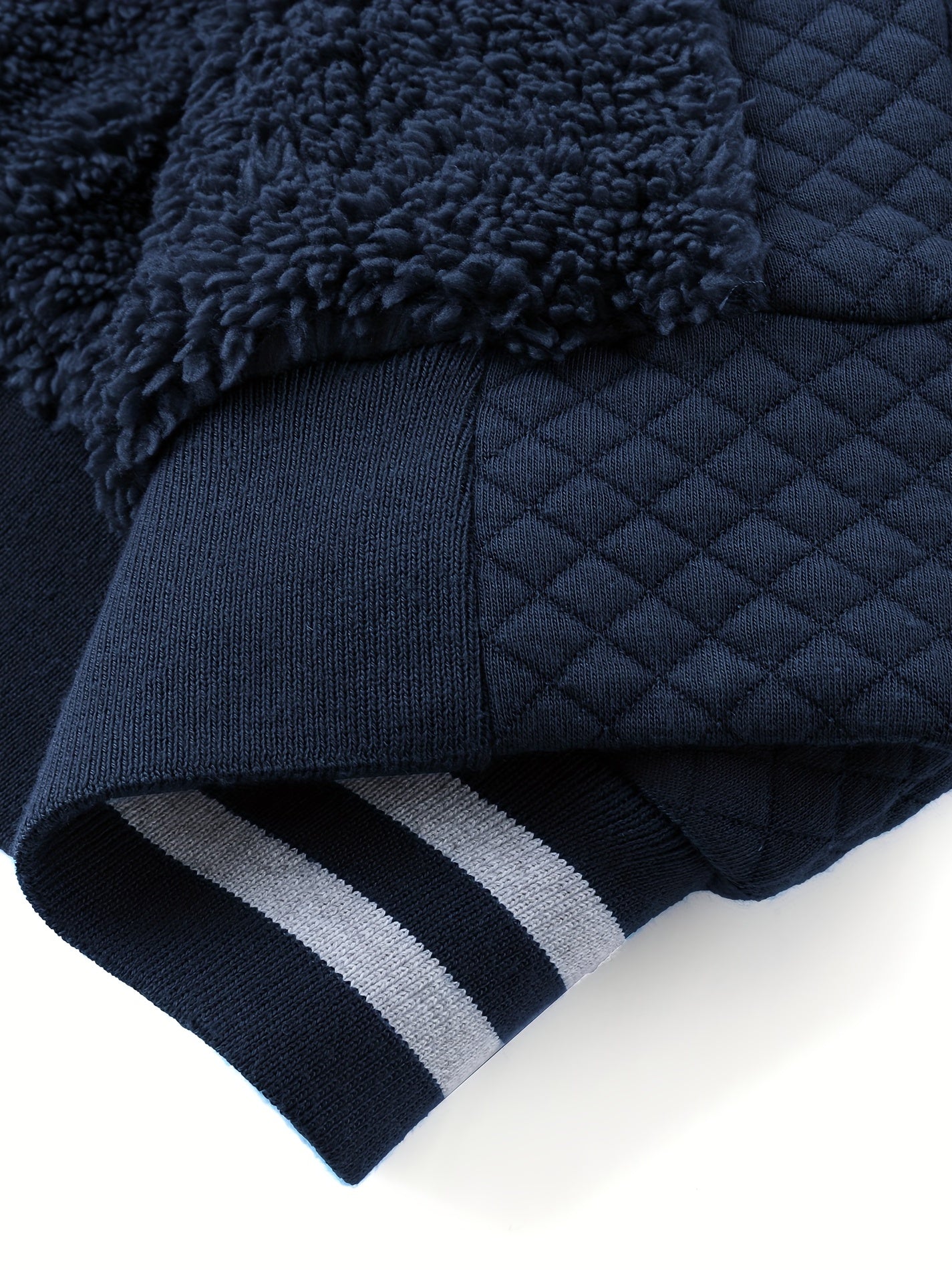 Felpa strutturata con cappuccio da uomo