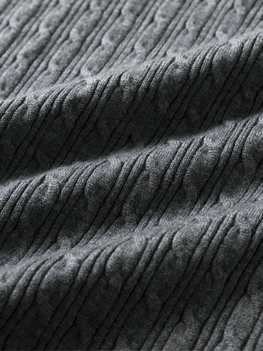 maglione classico lavorato a maglia