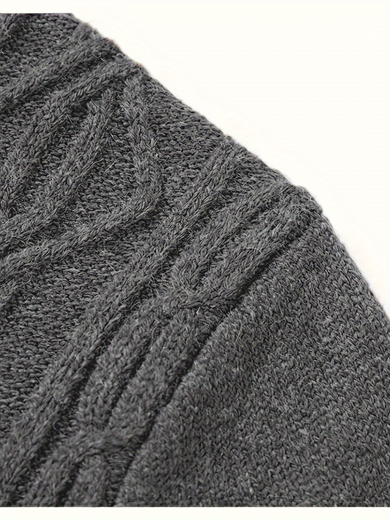 Cardigan ampio con fantasia geometrica