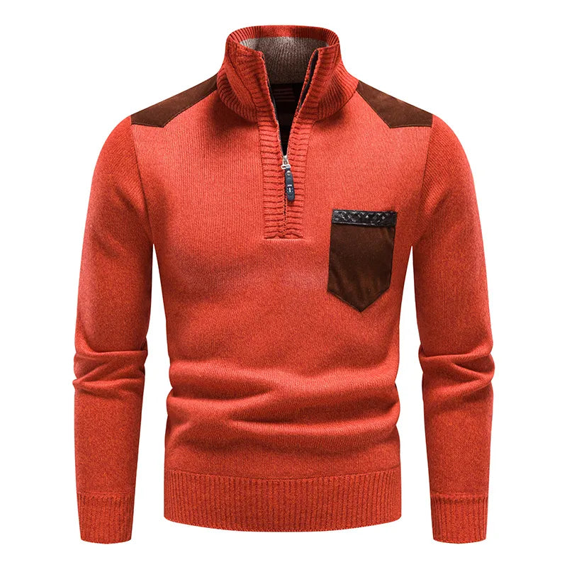 Maglione con cerniera