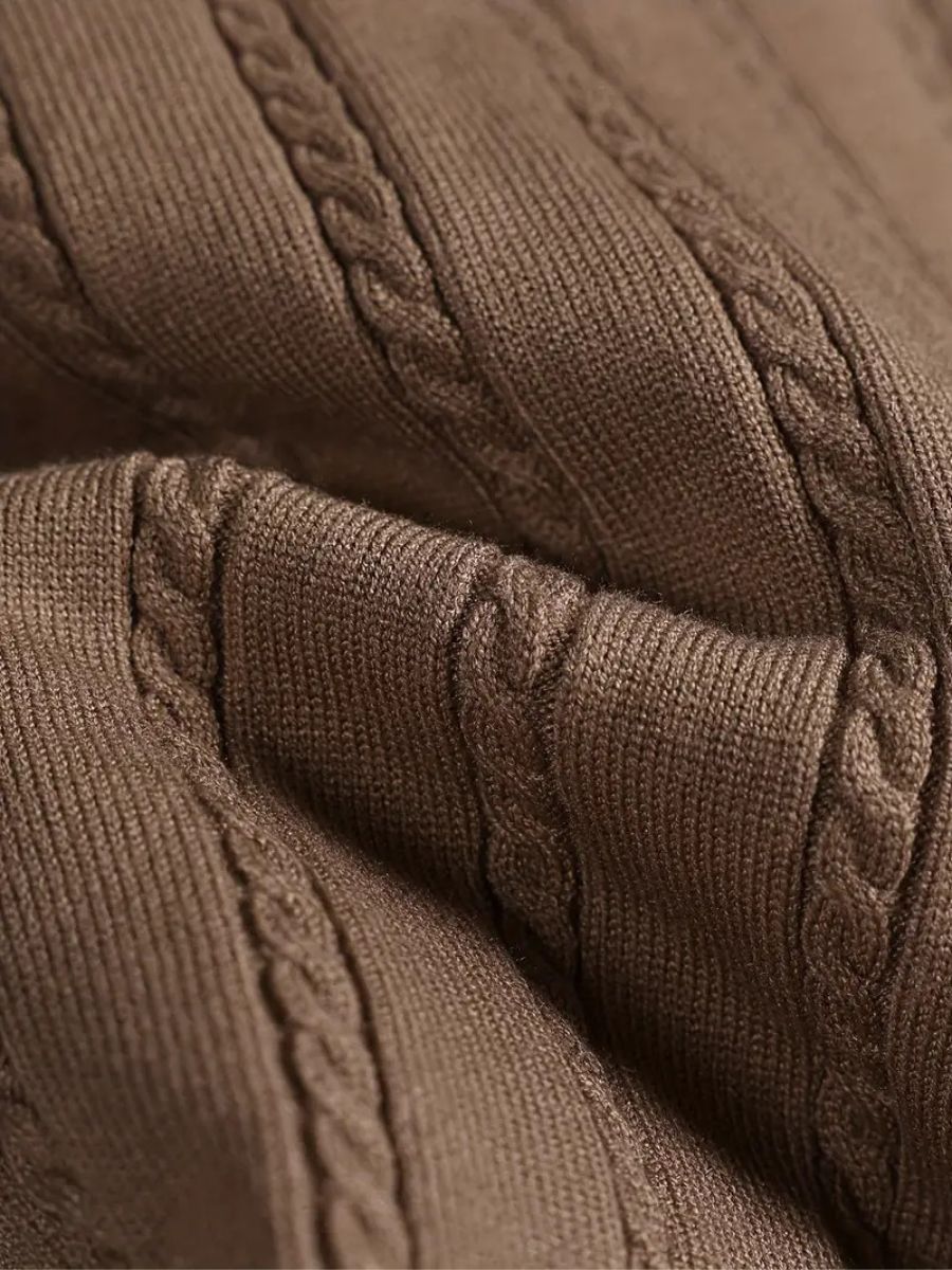 cardigan lavorato a maglia