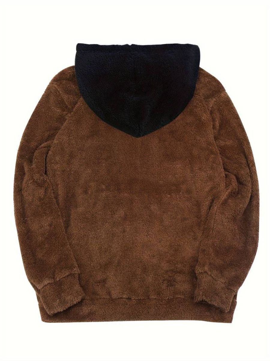 soffice felpa con cappuccio e pantaloni della tuta