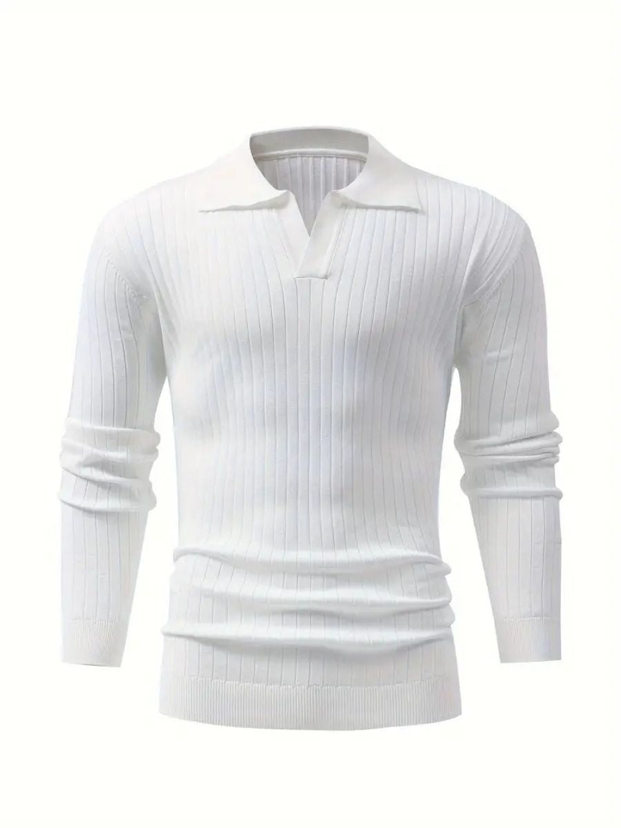 Camicia lavorata a maglia chic