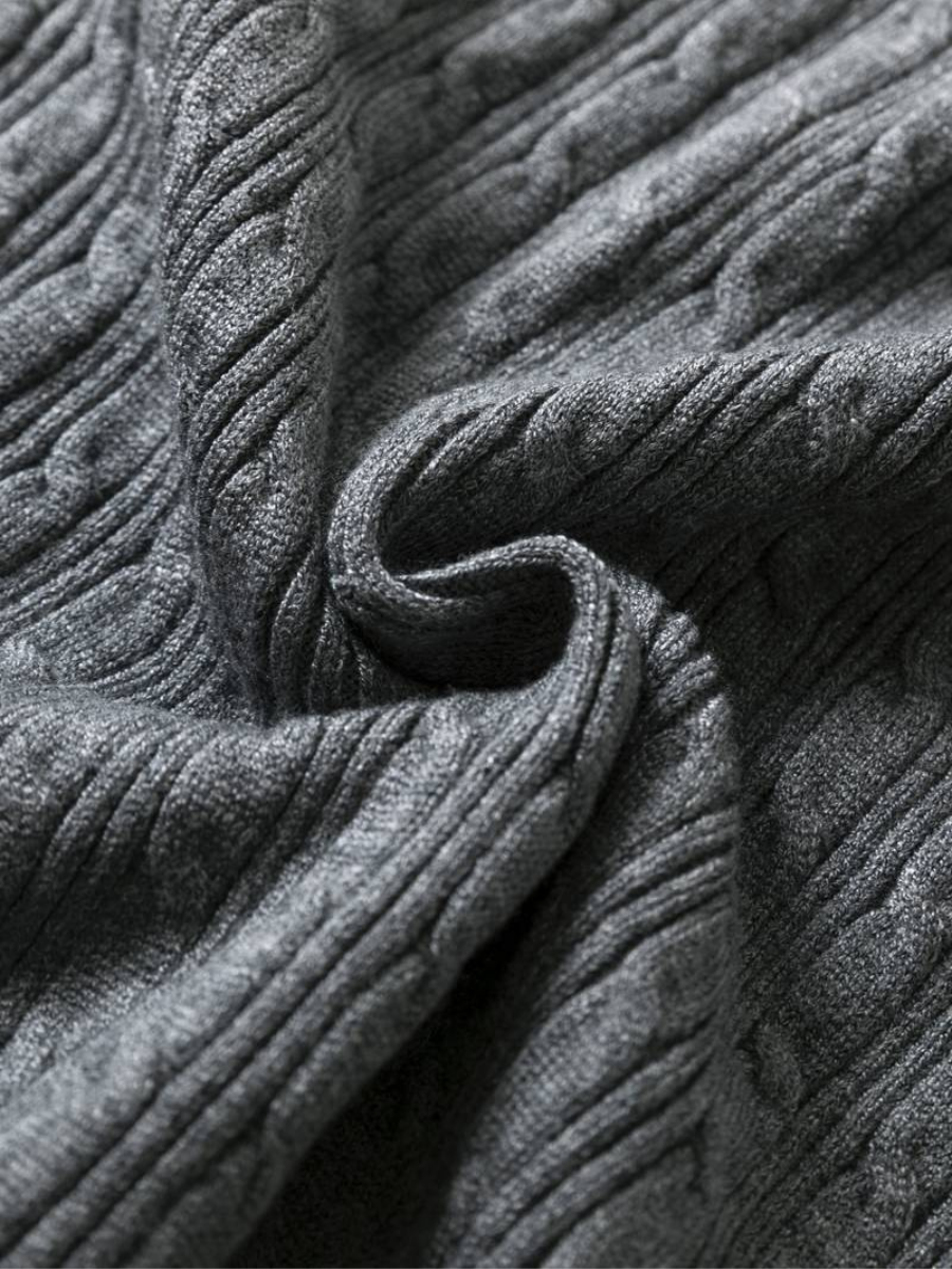 maglione classico lavorato a maglia