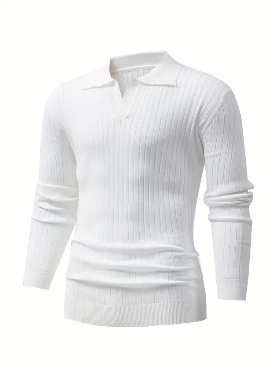 Camicia lavorata a maglia chic