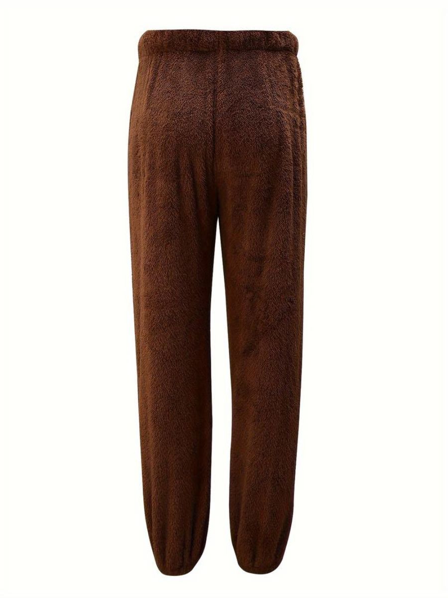 soffice felpa con cappuccio e pantaloni della tuta