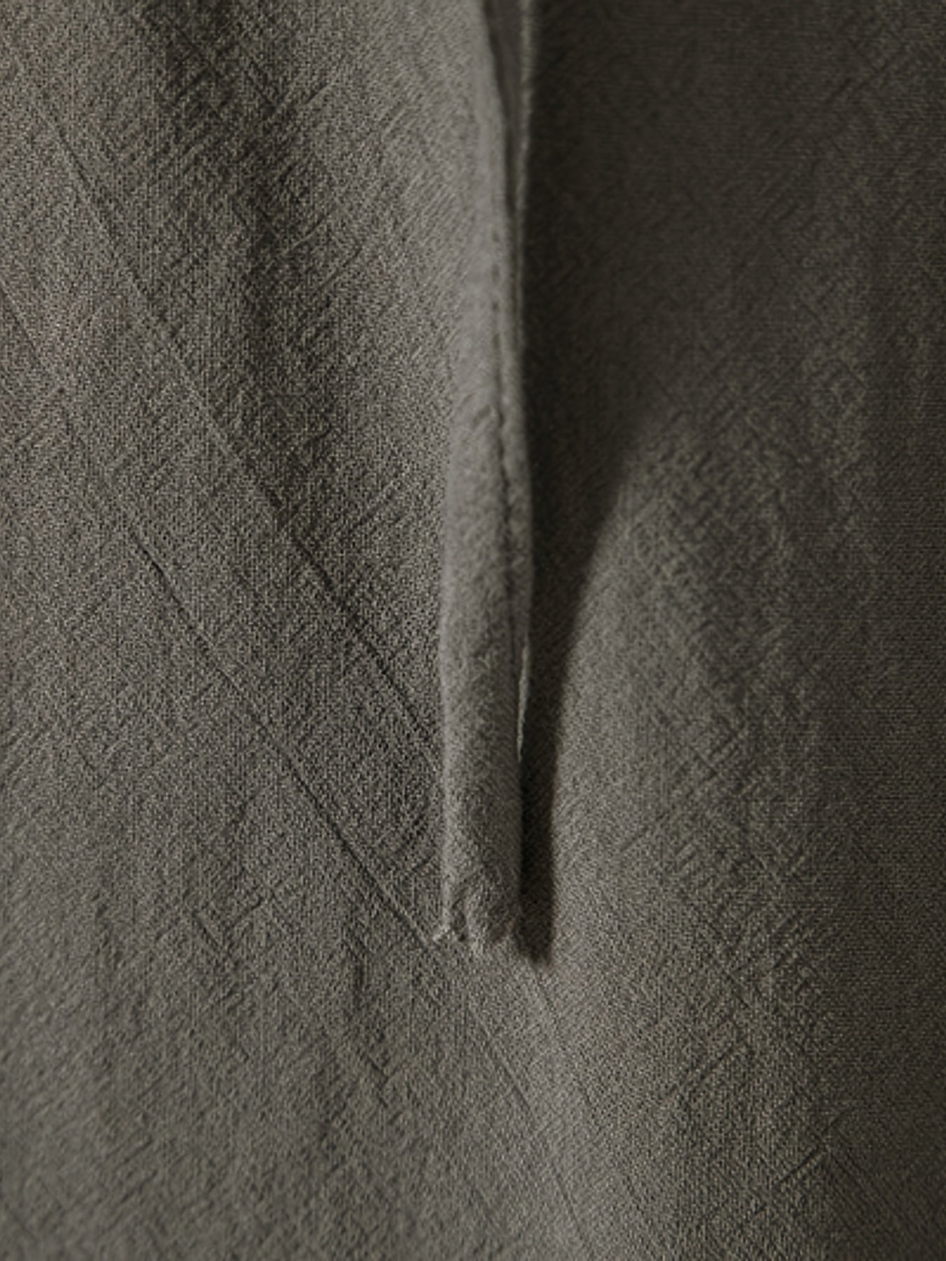 T-shirt Henley casual con maniche lunghe