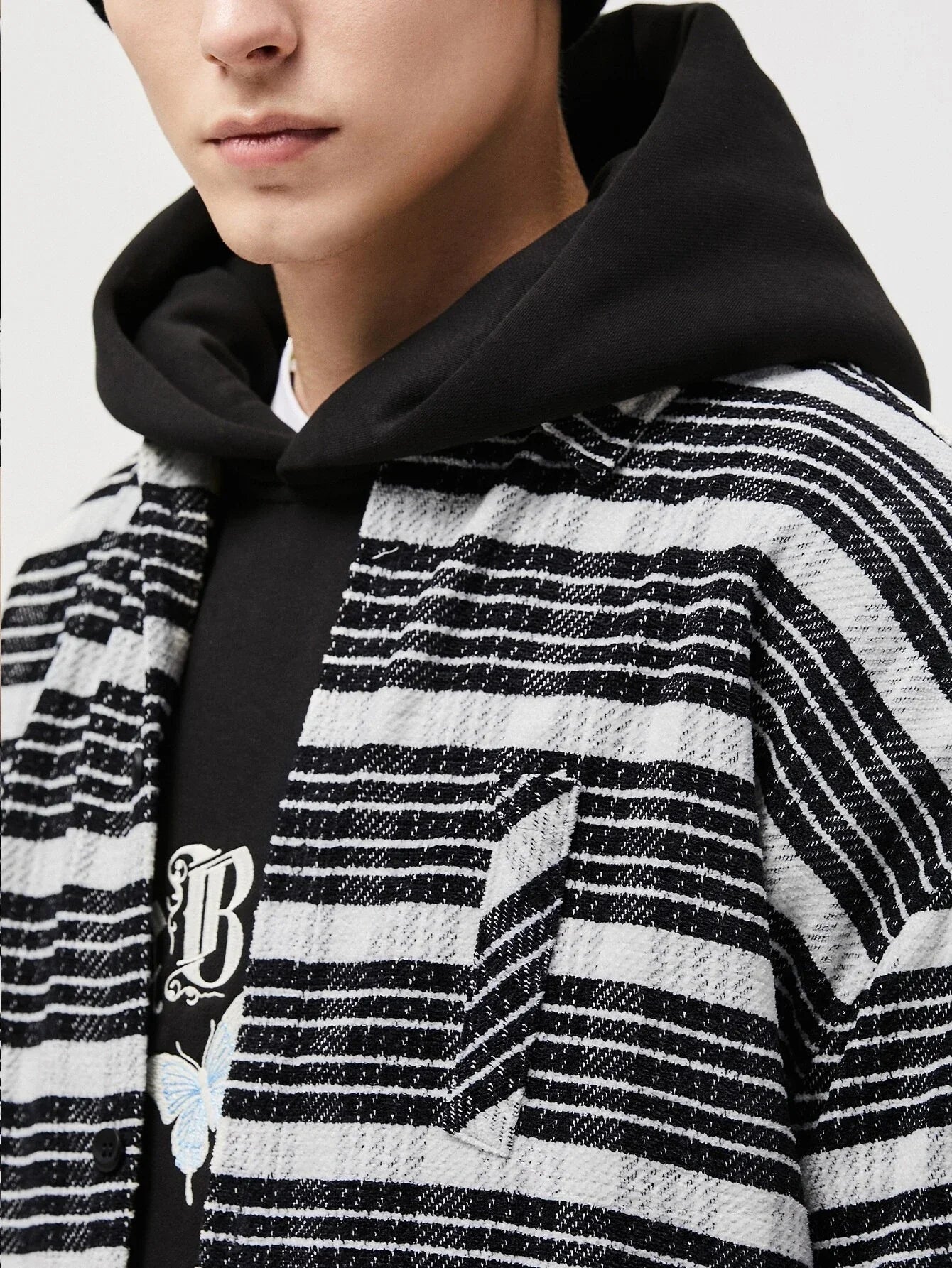 Giacca leggera a quadri