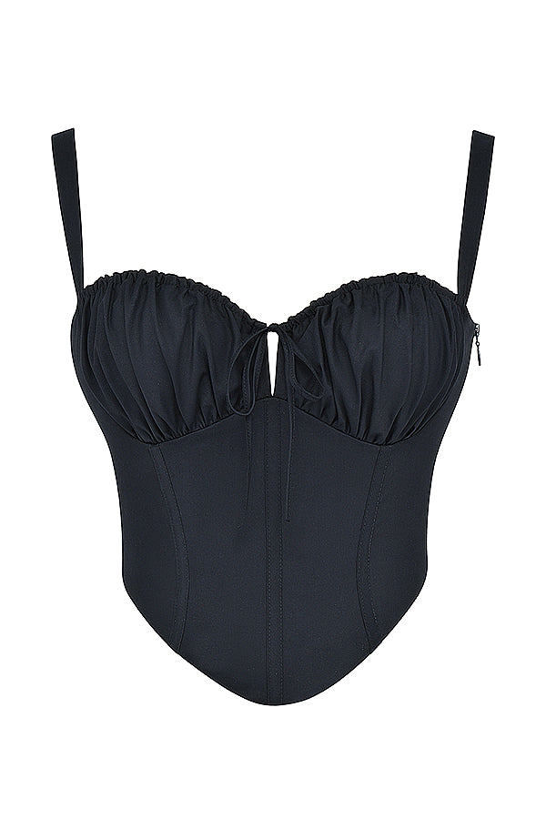 Corsetto bustier nero