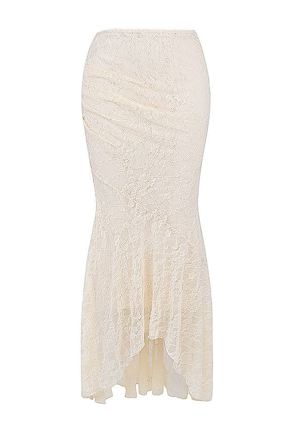 Elegante set strutturato di korset e rok