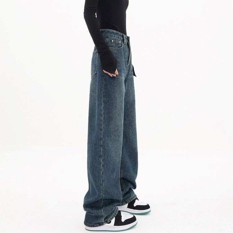 Diritti jeans casual larghi