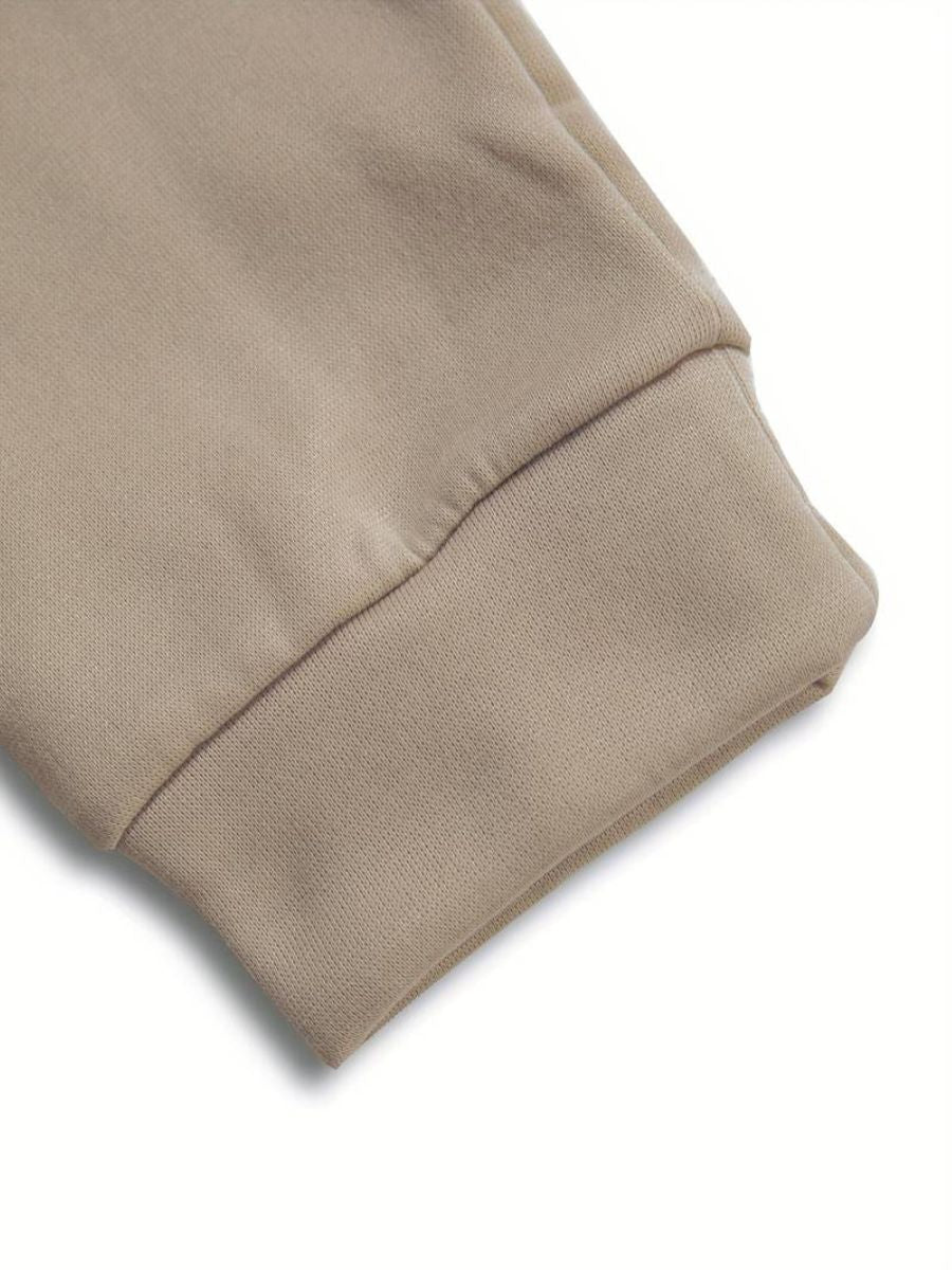 felpa con cappuccio e pantaloni da jogging con coulisse