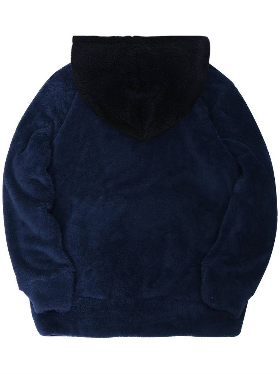 soffice felpa con cappuccio e pantaloni della tuta