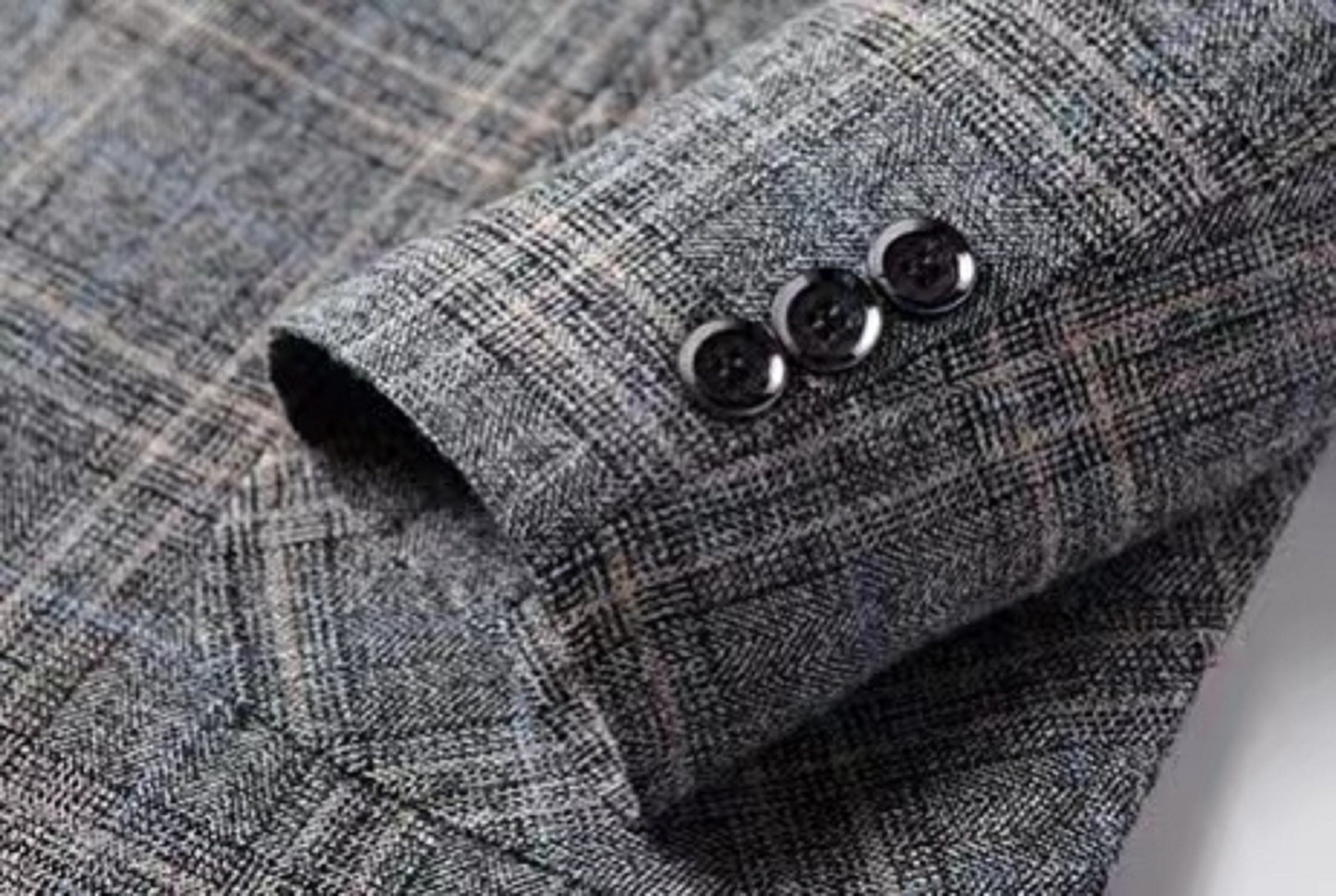 Abito casual slim a righe a quadri