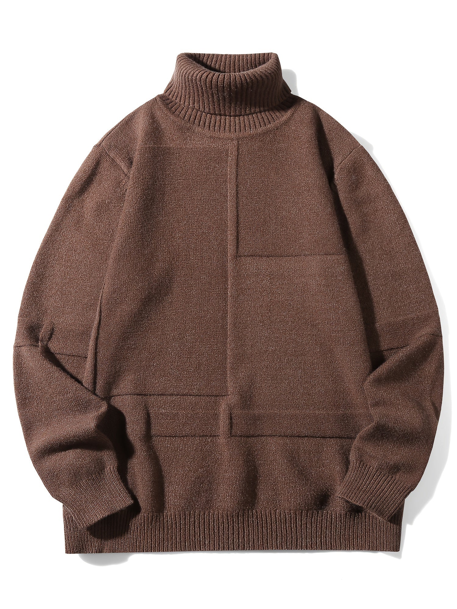 Maglione lavorato a maglia a righe per uomo