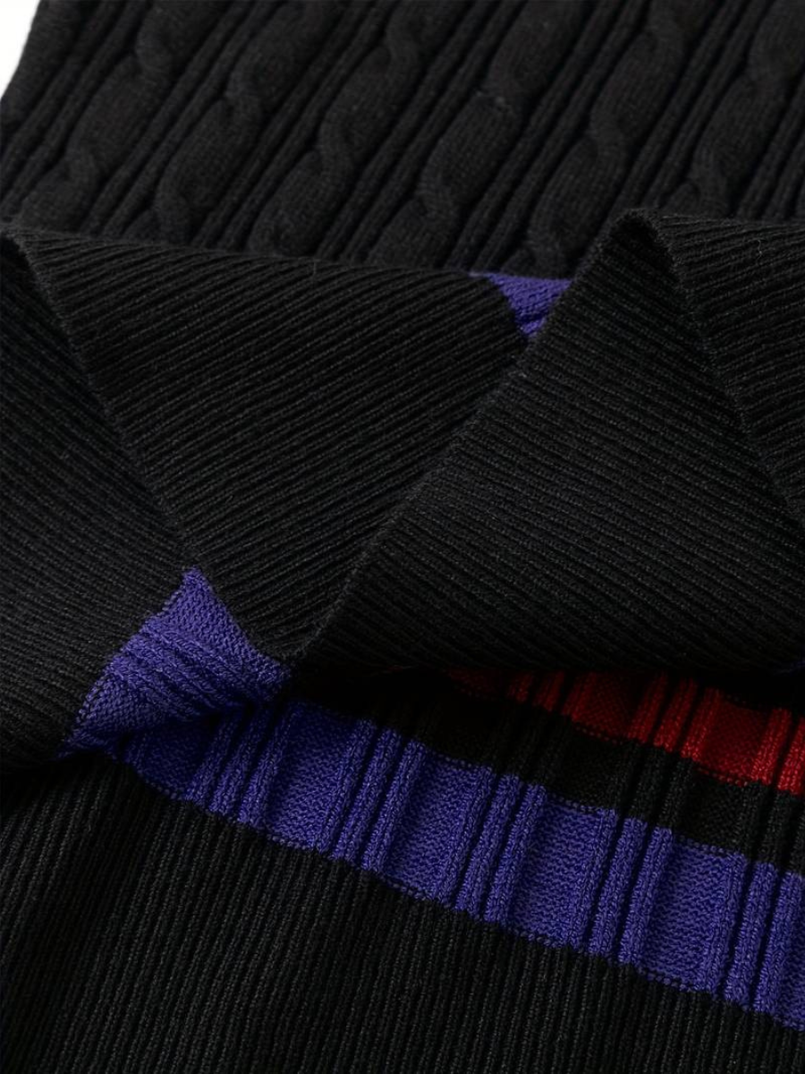 maglione classico lavorato a maglia