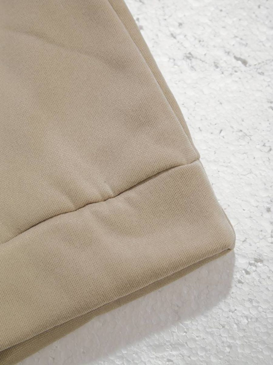 felpa con cappuccio e pantaloni da jogging con coulisse