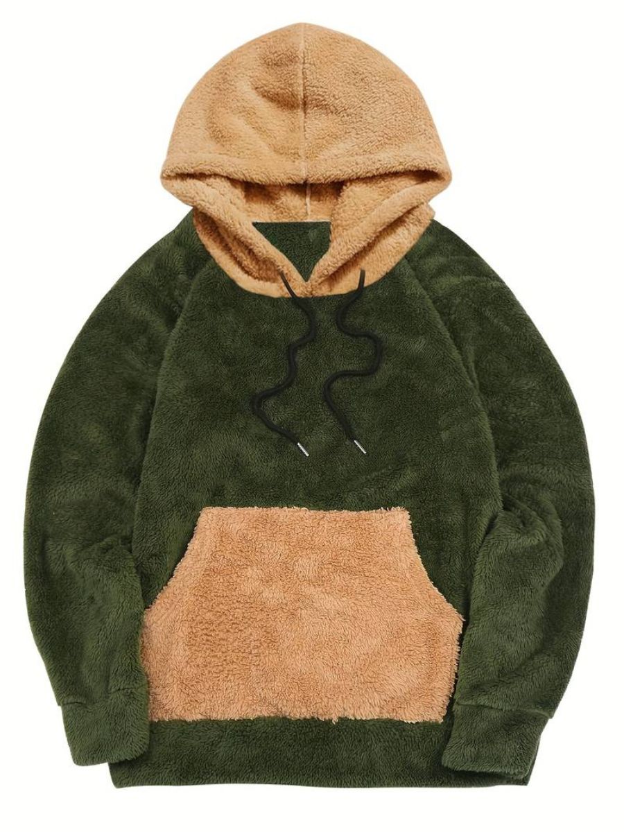 soffice felpa con cappuccio e pantaloni della tuta