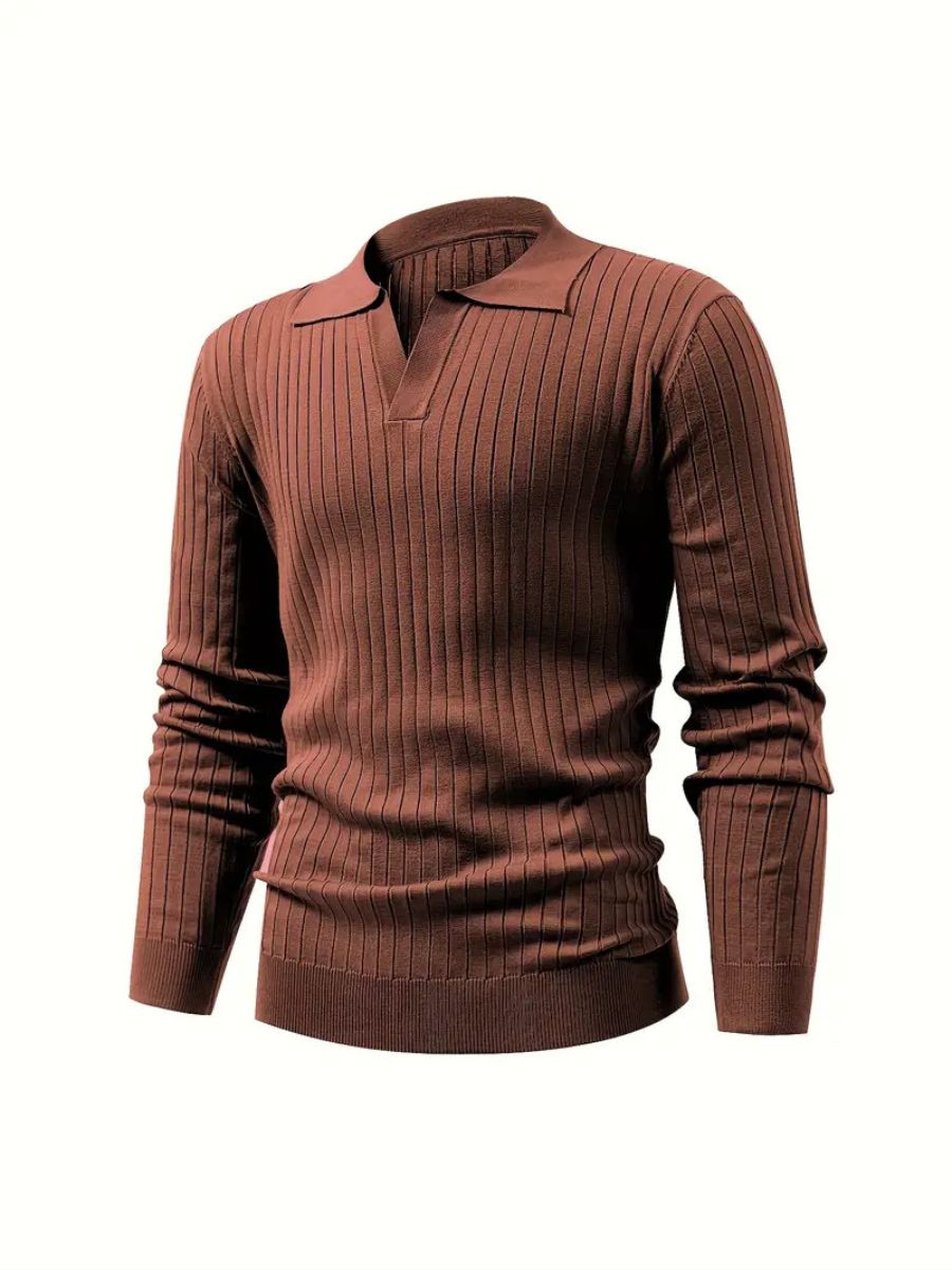 Camicia lavorata a maglia chic