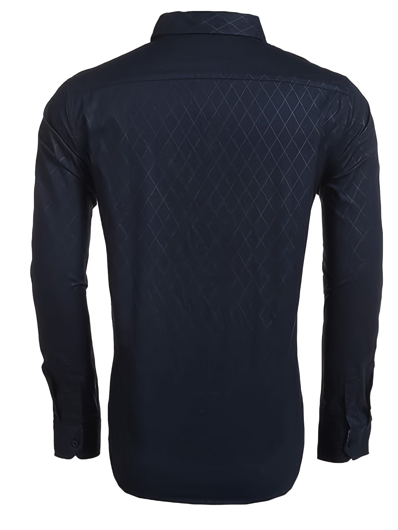 camicia classica a righe da uomo