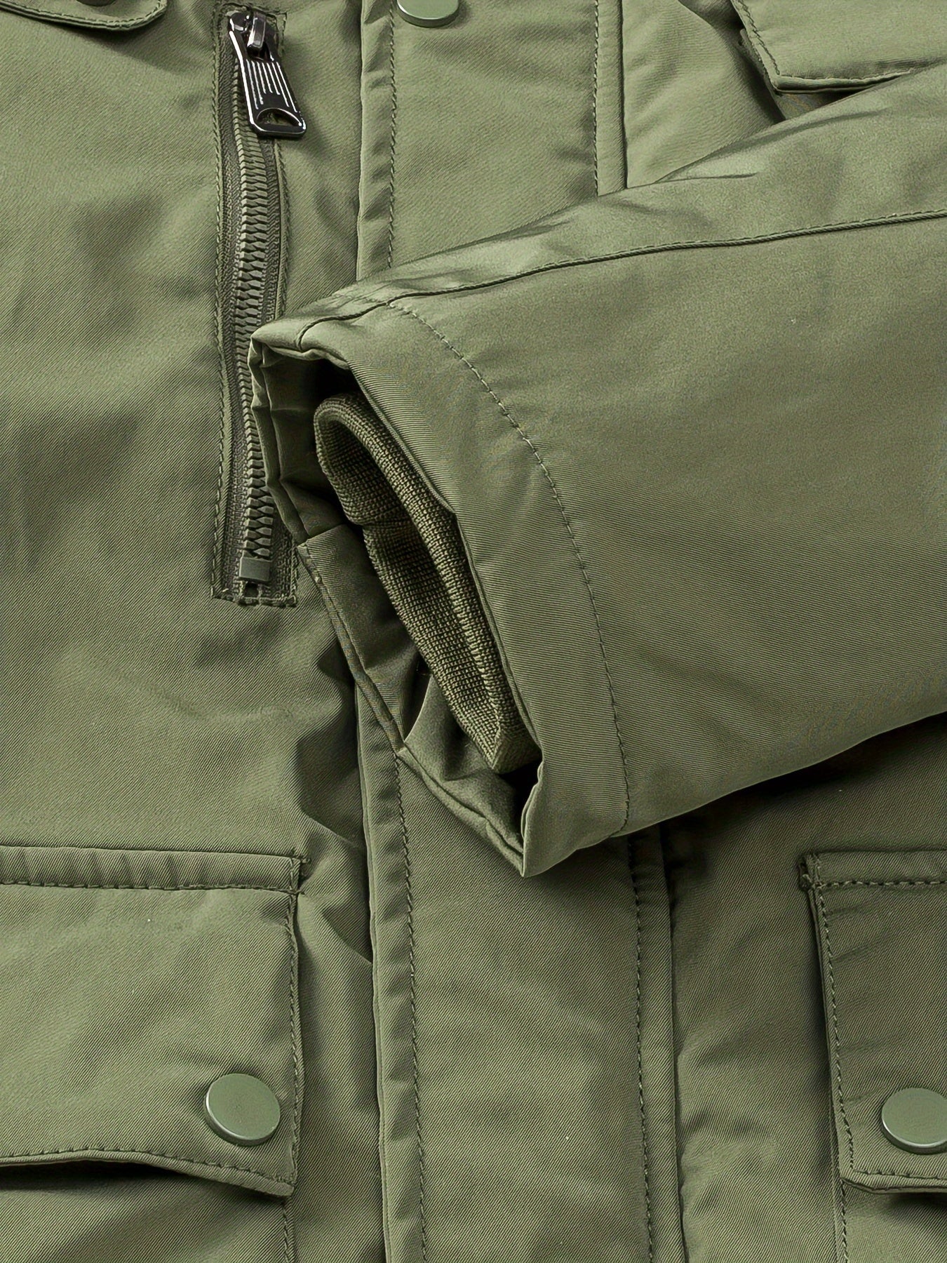 Cappotto invernale in cotone con cappuccio