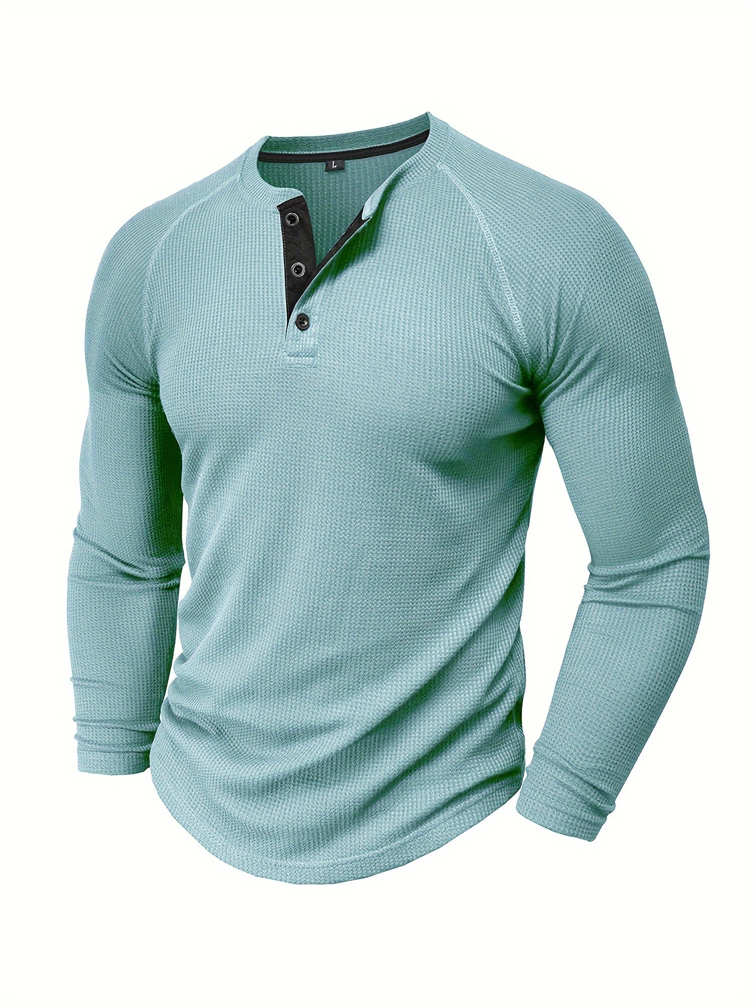 Maglia Henley a maniche lunghe