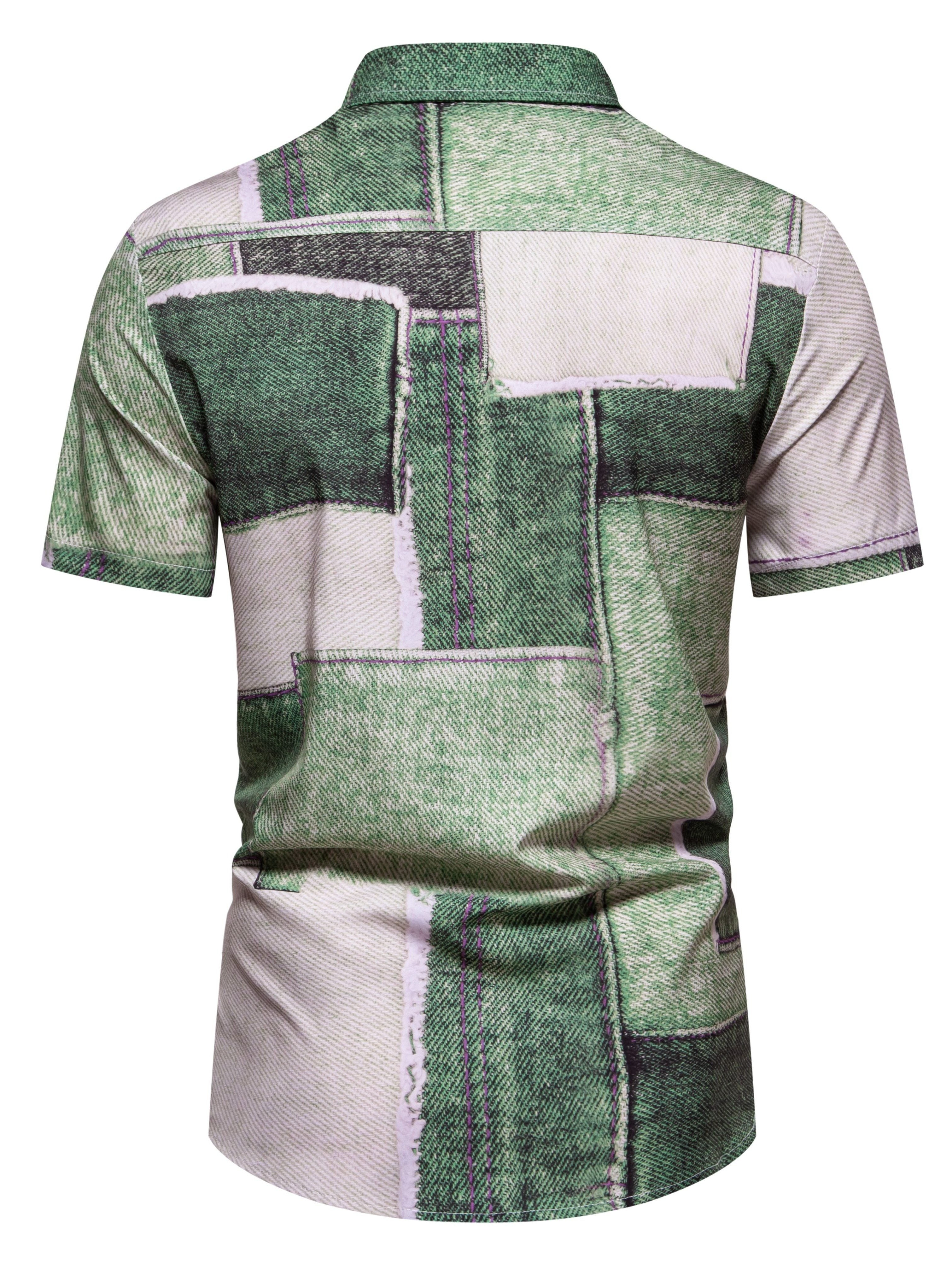 Camicia in denim a maniche corte in diversi colori