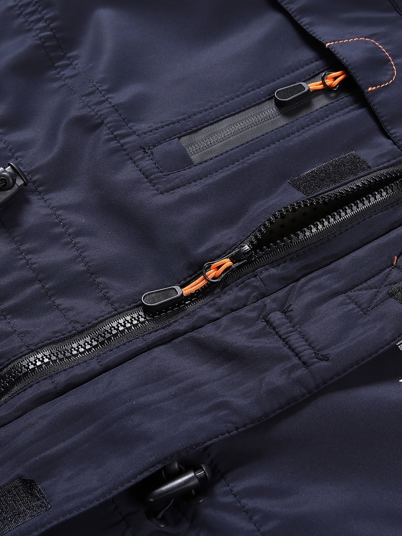 Calda giacca in pile con tasche con patta