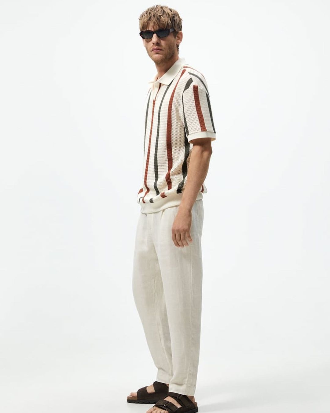 Polo lavorata all'uncinetto