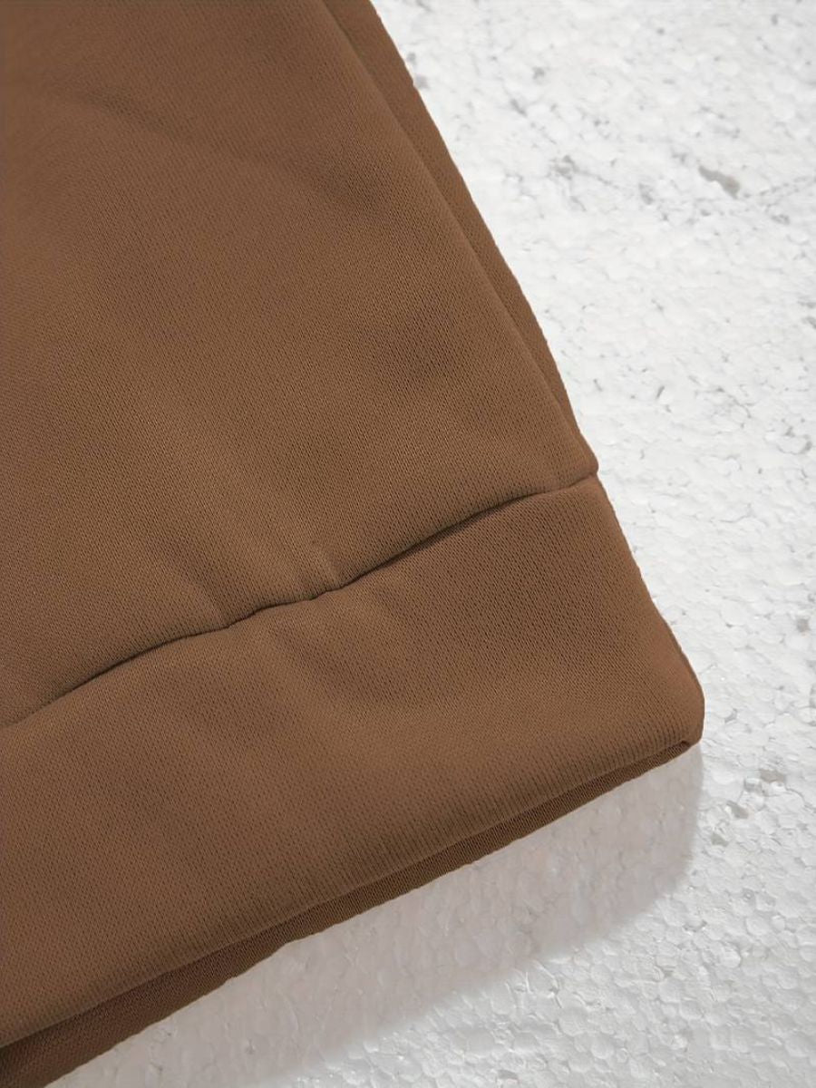 felpa con cappuccio e pantaloni da jogging con coulisse