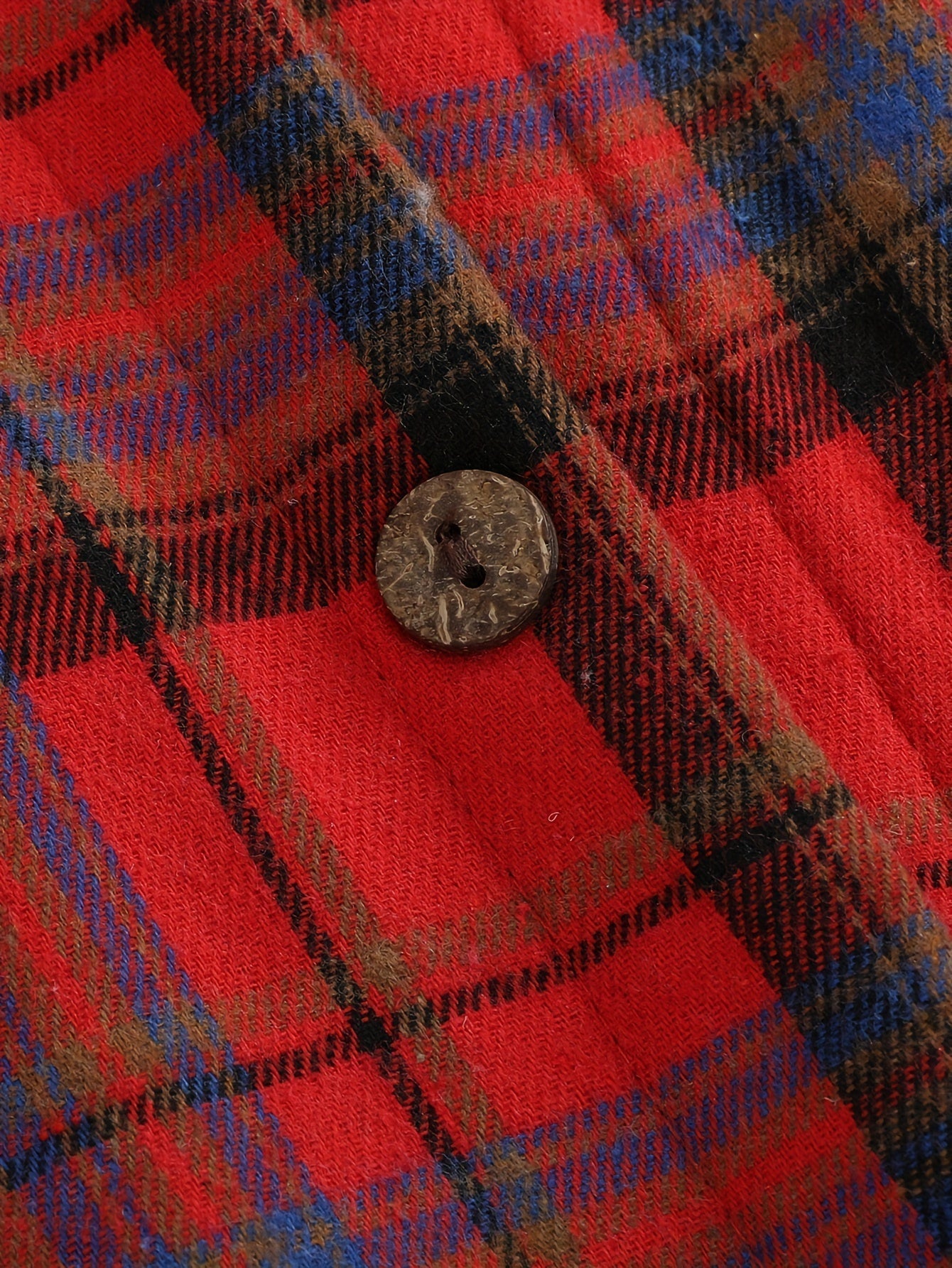 Camicia a quadri retr? in pile