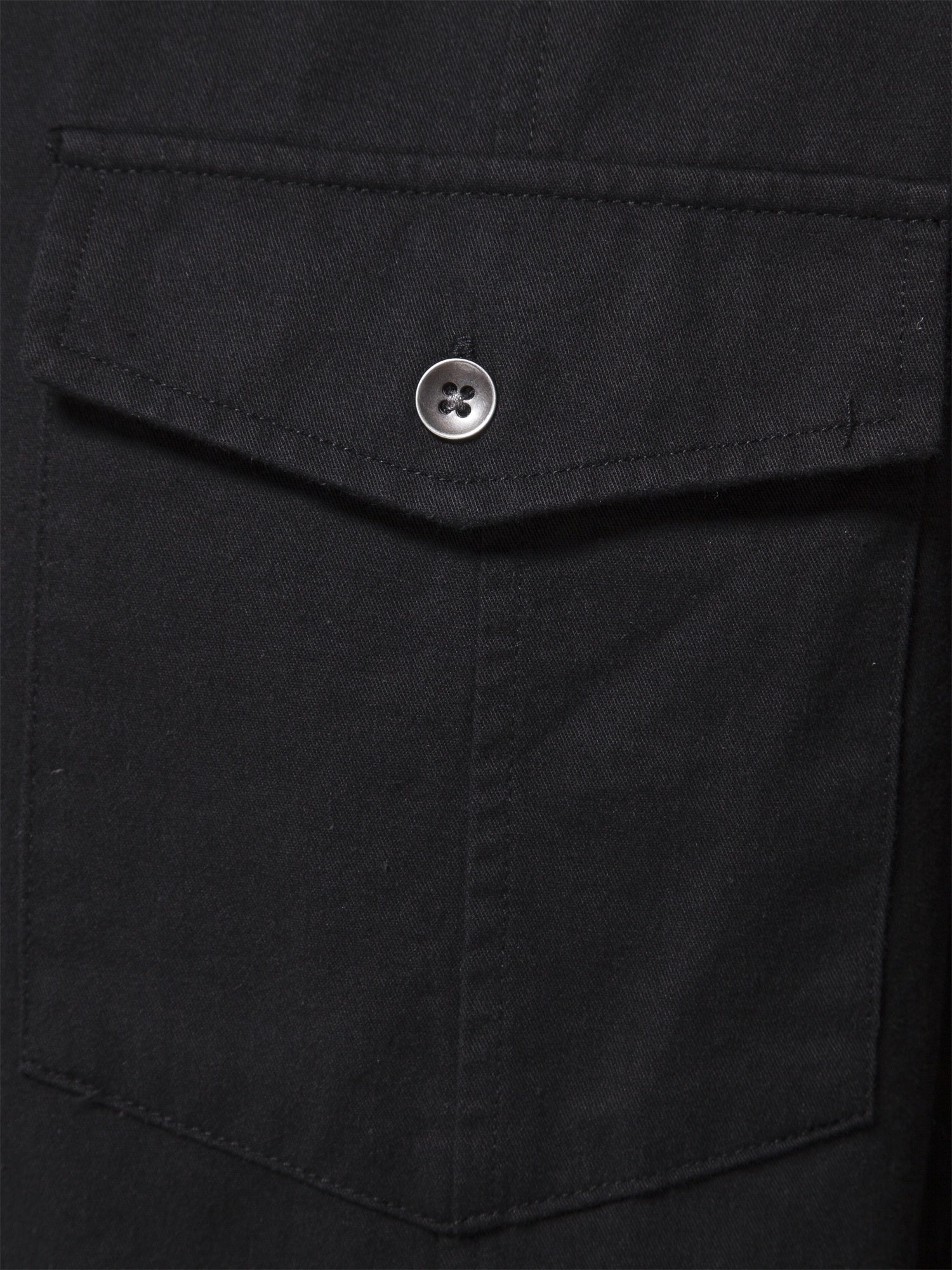 Camicia casual con maniche stile cargo