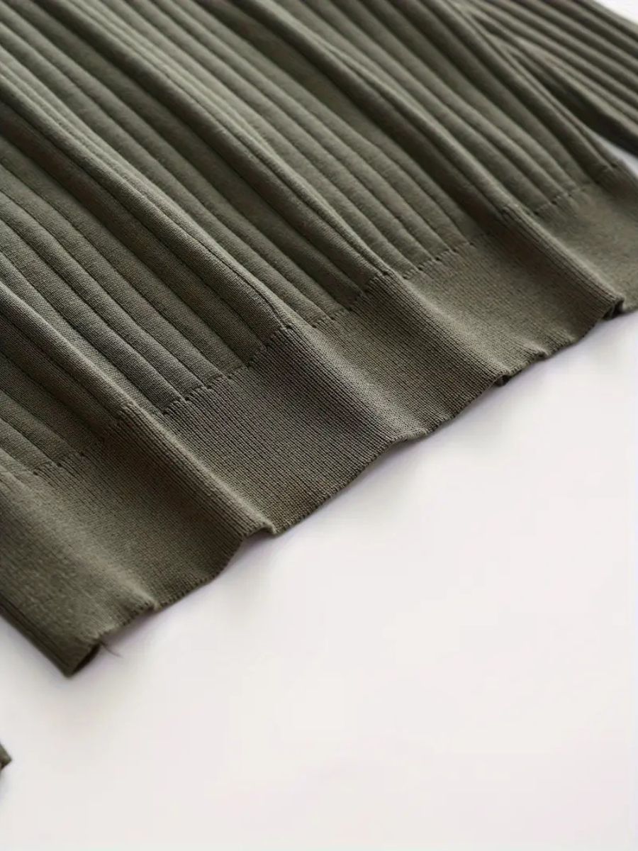 Camicia lavorata a maglia chic