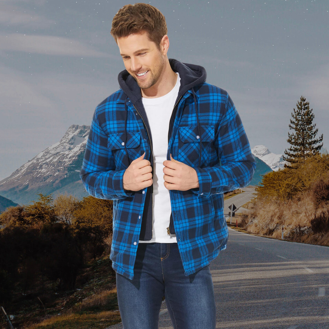 Giacca da uomo a quadri