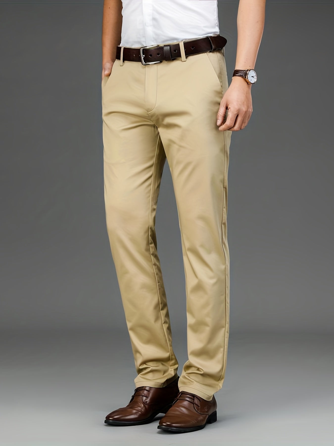 Pantaloni classici mid-stretch