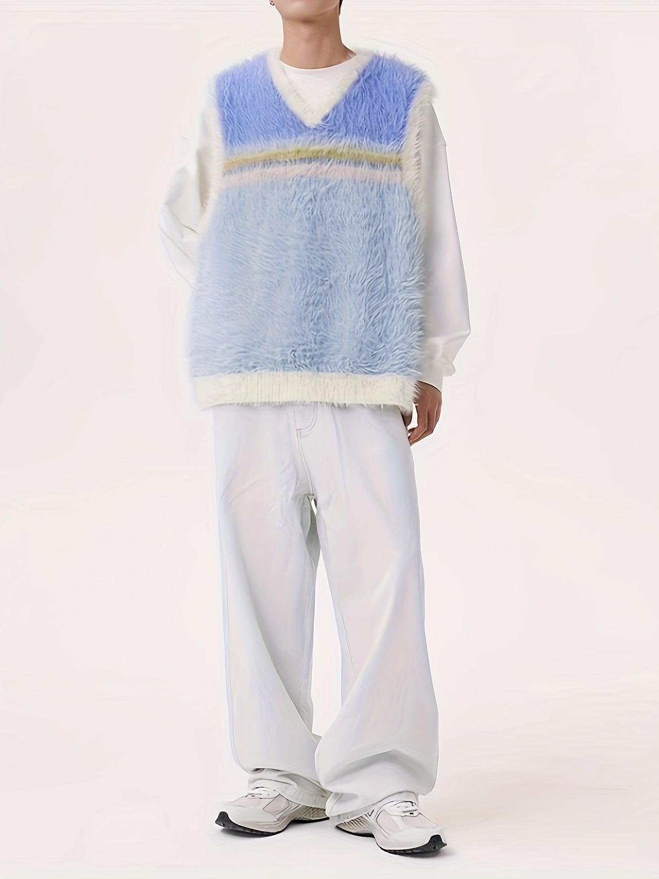 Camicia senza maniche in maglia indemagliabile in diversi colori