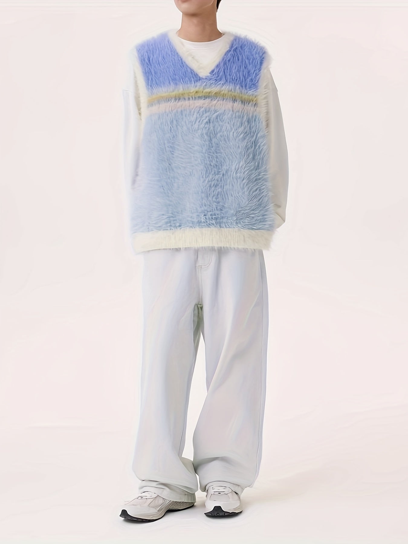 Camicia senza maniche in maglia indemagliabile in diversi colori