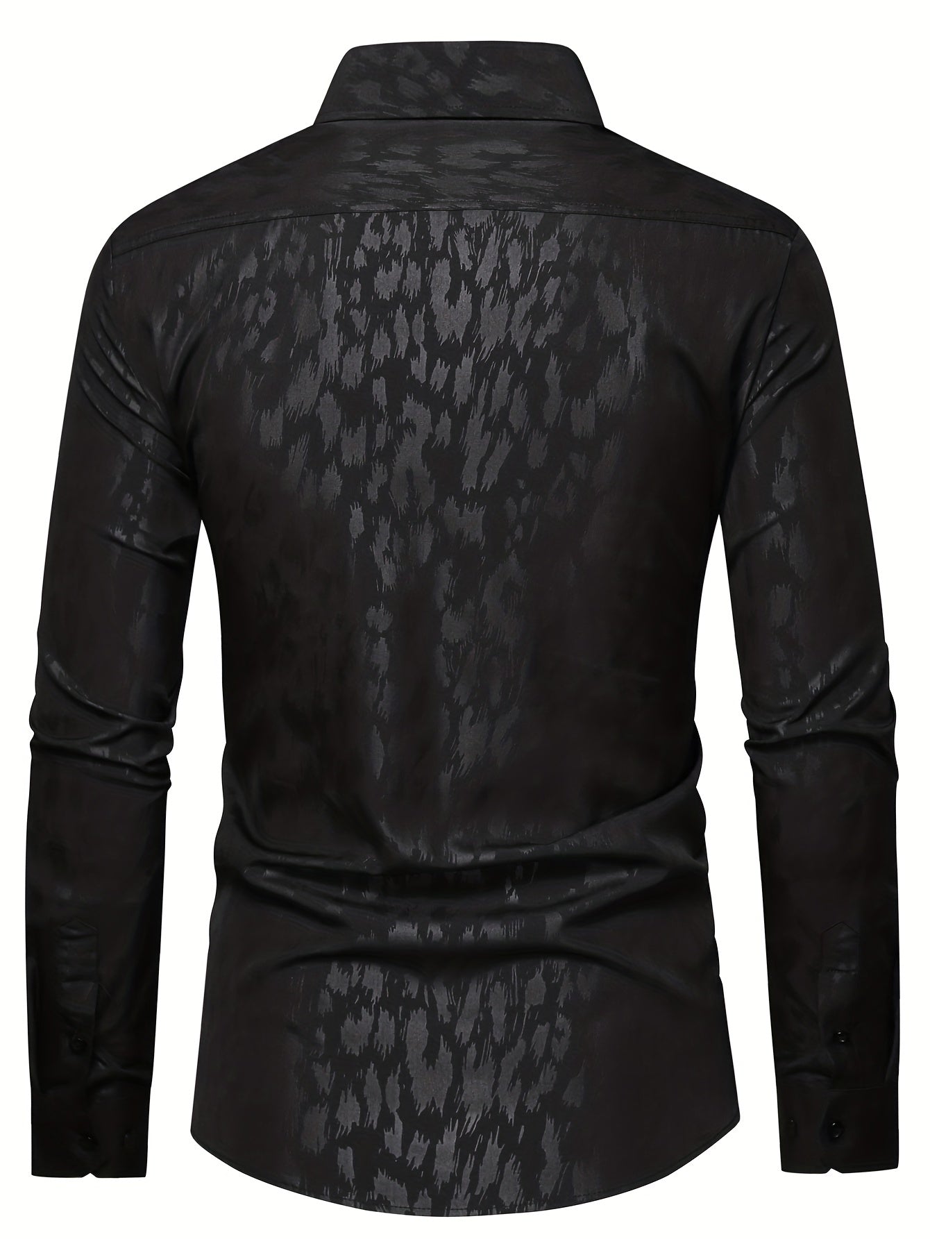 Camicia con stampa leopardata