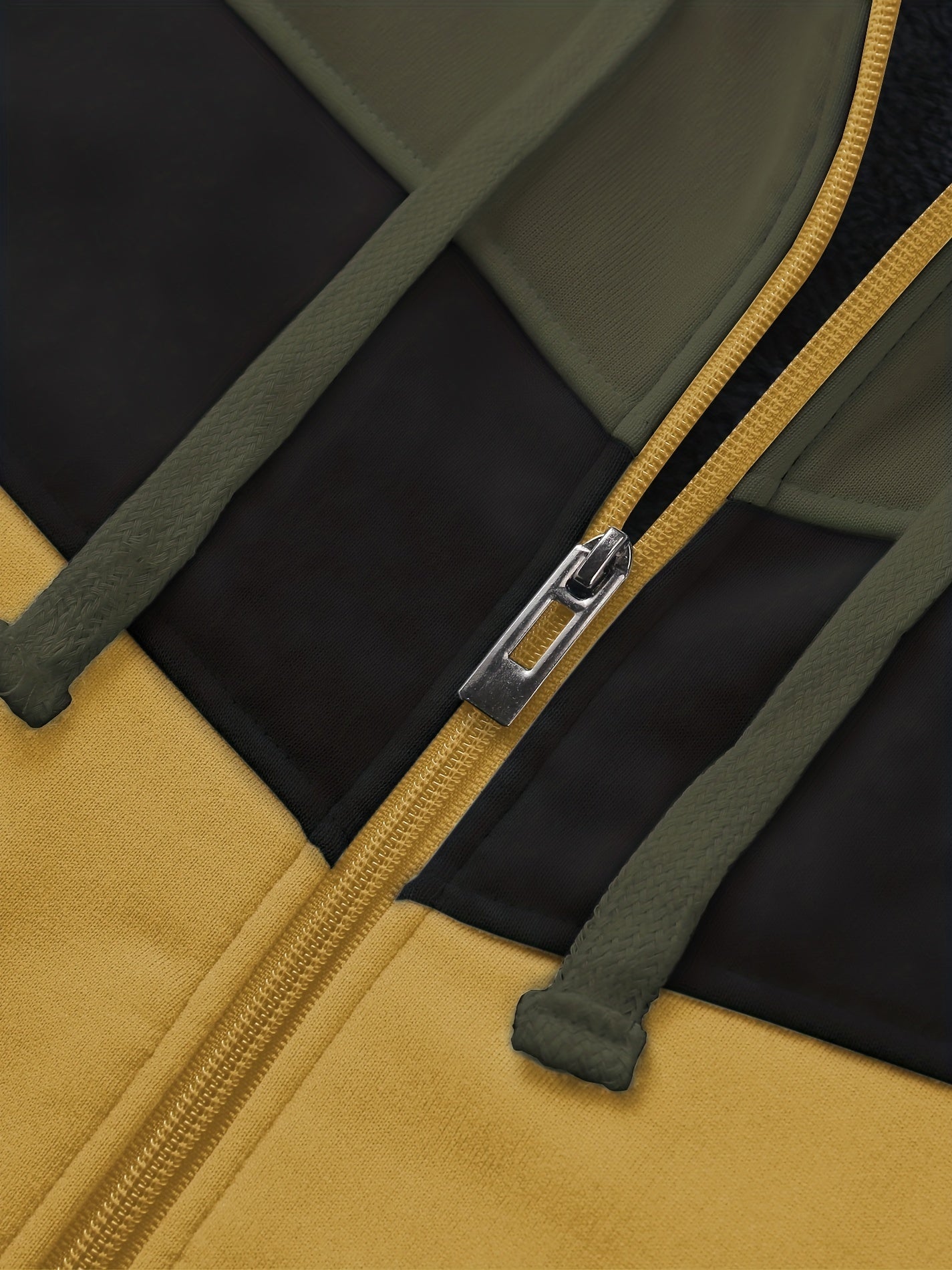 Felpa con cappuccio versatile in pelliccia da uomo