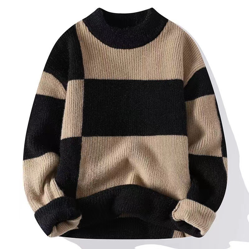 Maglione a righe da uomo