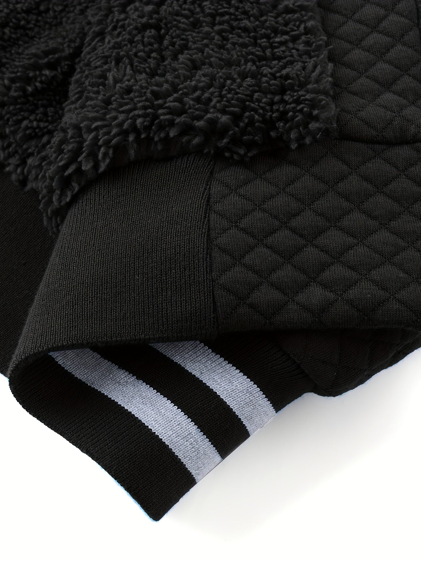 Felpa strutturata con cappuccio da uomo