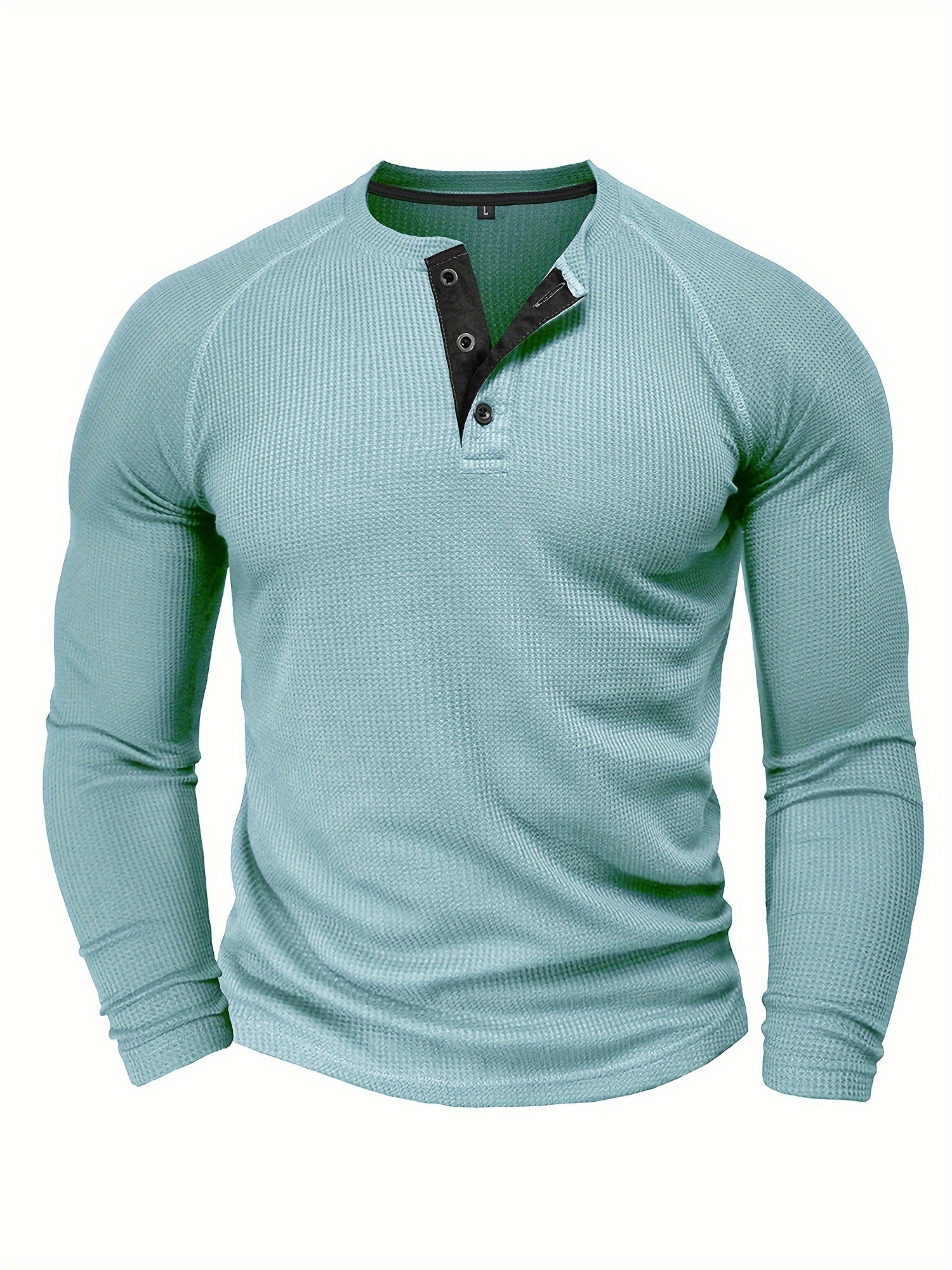 Maglia Henley a maniche lunghe