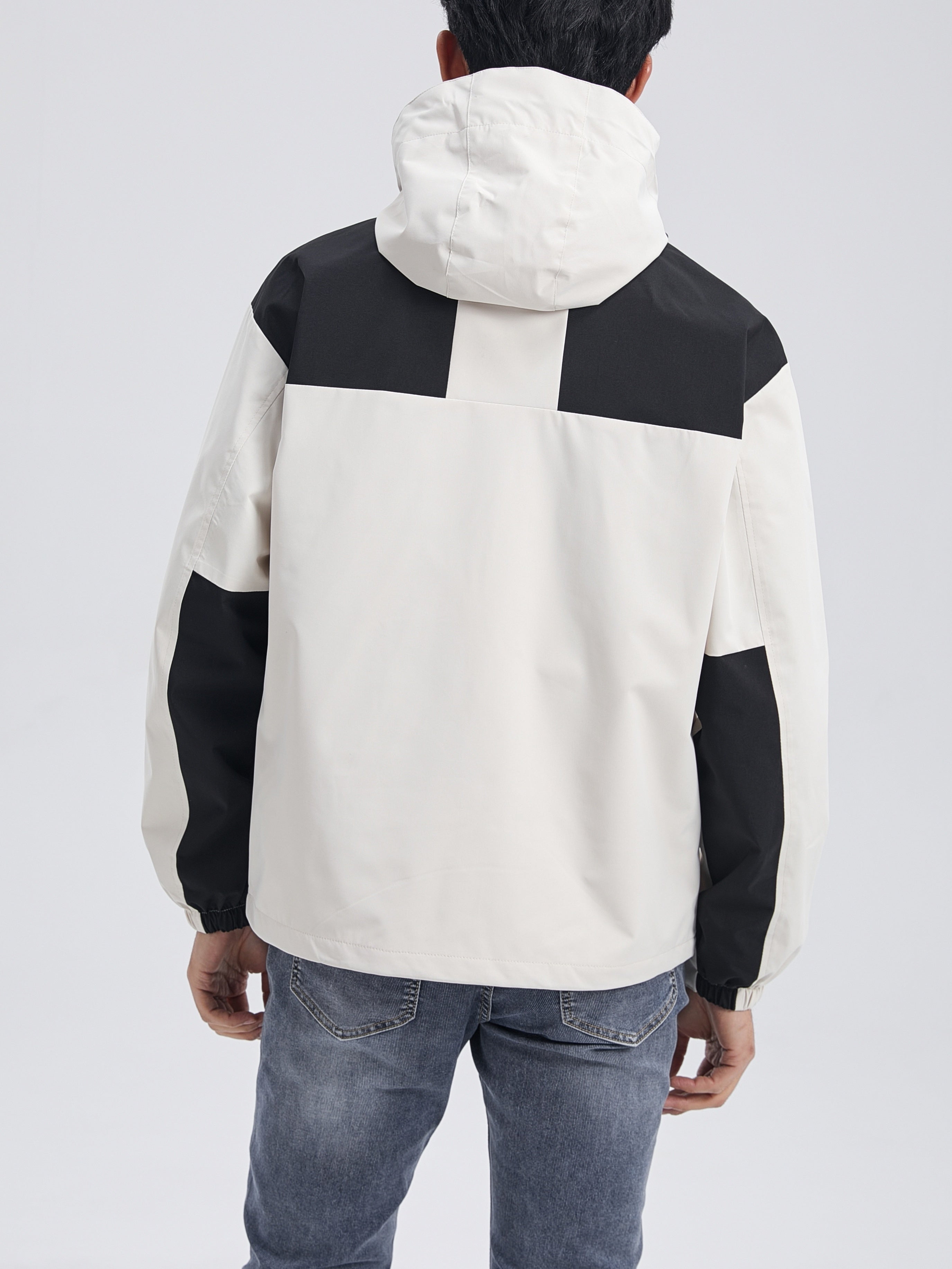 Giacca a vento con fodera rimovibile