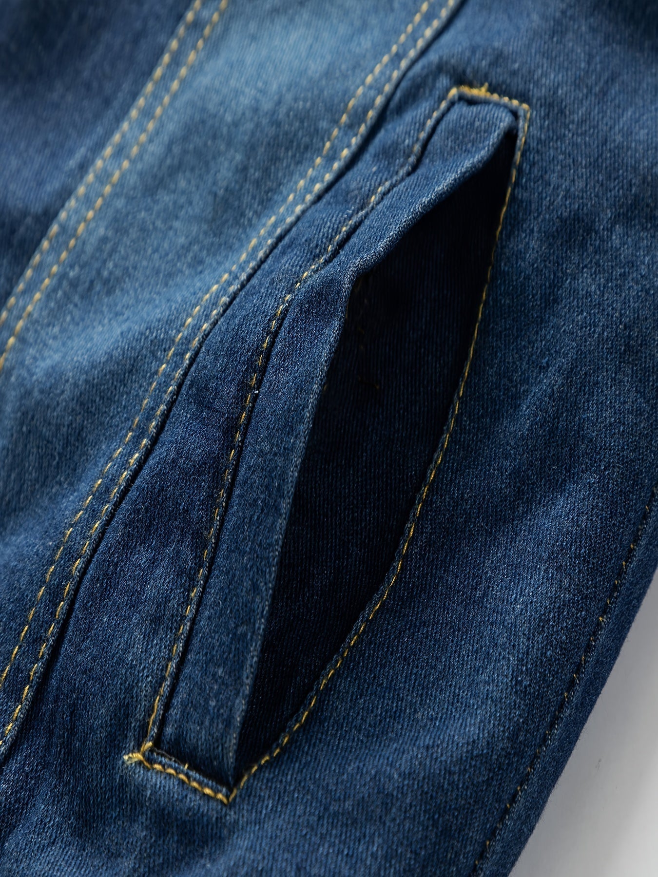 Giacca in denim di pile