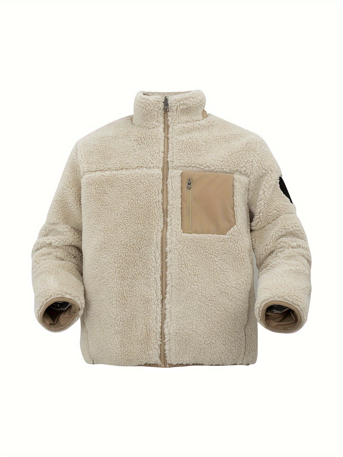 Giacca in morbido pile caldo