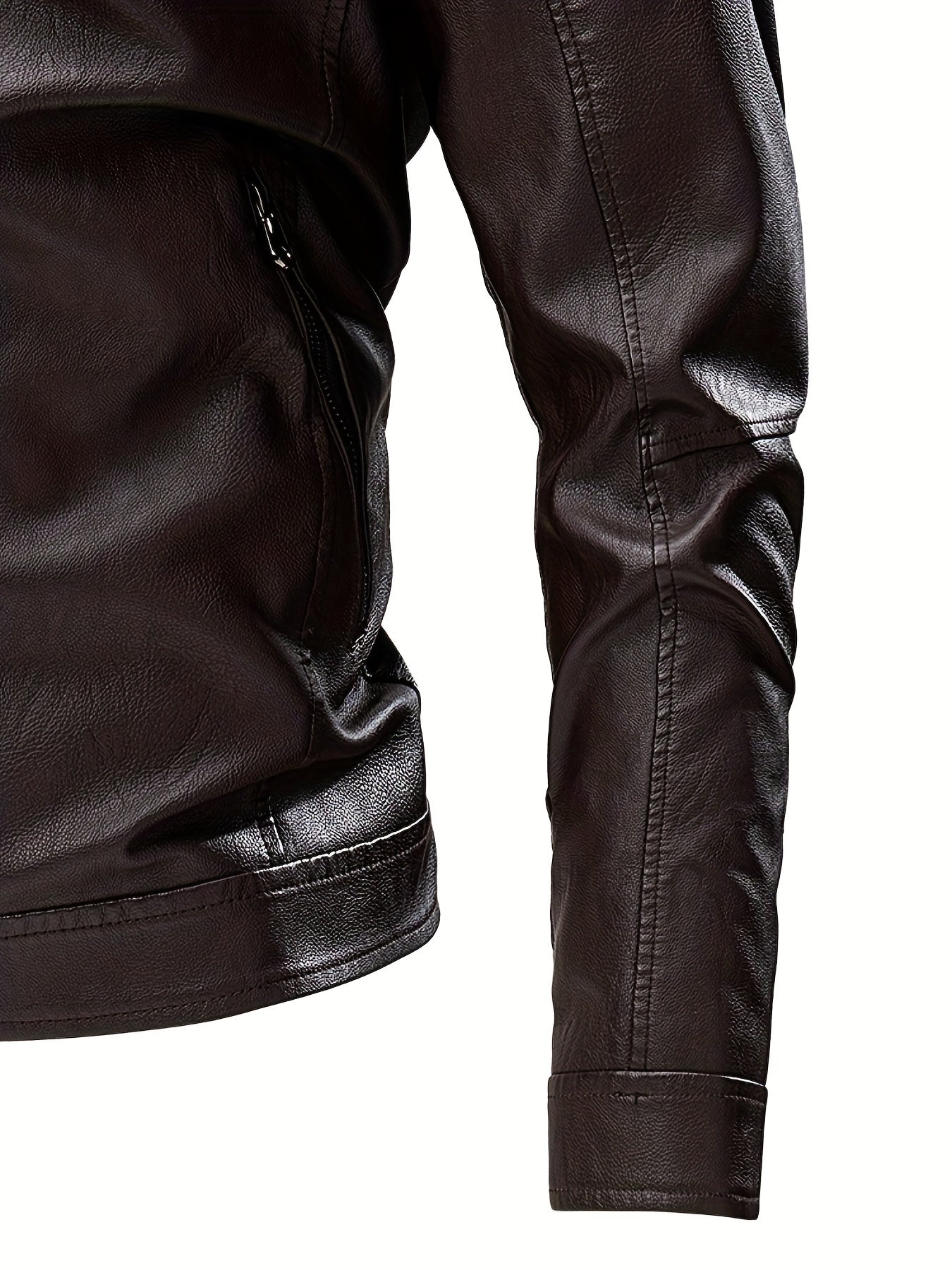 Giacca vintage in ecopelle per la primavera