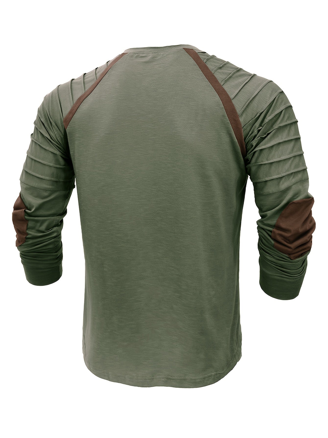 Maglia serafino vintage a maniche lunghe